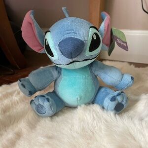 Disney Blue and Pink Stitch Stuffed Animal